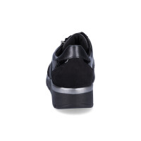 Waldläufer Damen Schnürschuh schwarz