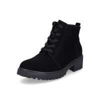 Waldläufer Damen Schnürstiefelette Luise schwarz