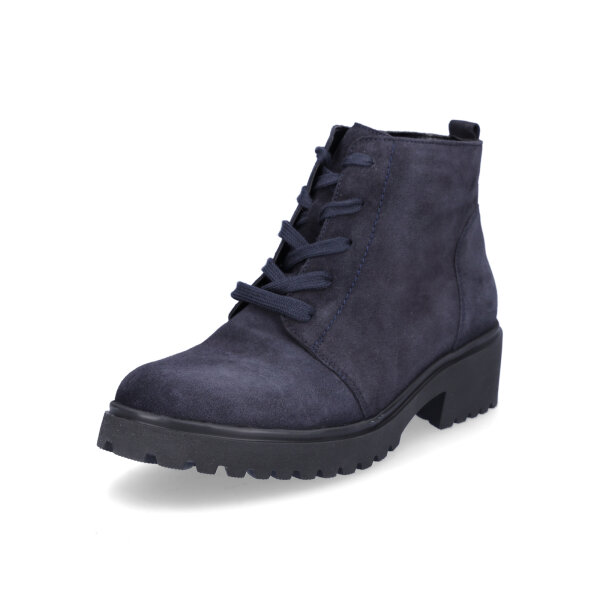 Waldl&auml;ufer Damen Schn&uuml;rstiefelette Luise dunkelblau
