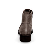 Gabor Damen Leder Schnürstiefelette taupe