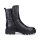 Gabor Damen Leder Biker Boot schwarz
