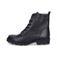 Gabor Damen Leder Schnürboot schwarz