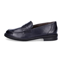 Paul Green Damen Leder Loafer blau