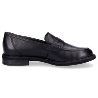 Paul Green Damen Leder Loafer schwarz
