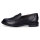 Paul Green Damen Leder Loafer schwarz
