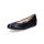 Ara Damen Leder Ballerina schwarz