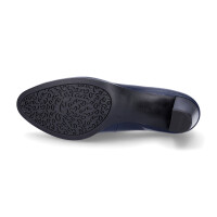 Ara Damen Leder Pumps blau matt
