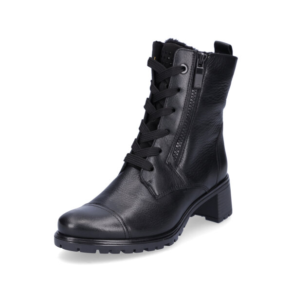 Ara Damen Schn&uuml;r Stiefelette schwarz