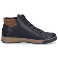 Ara Damen Leder Sneaker blau