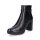Tamaris Damen Leder Stiefelette schwarz