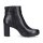 Tamaris Damen Leder Stiefelette schwarz