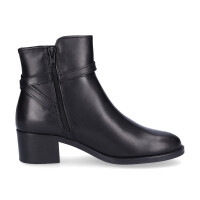 Tamaris Damen Leder Stiefelette schwarz