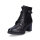 Tamaris Damen Leder Stiefelette schwarz