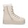 Tamaris Damen Leder Schnürboot beige