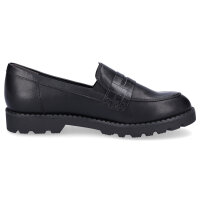 Tamaris Damen Slipper schwarz matt