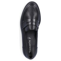 Tamaris Damen Slipper schwarz matt