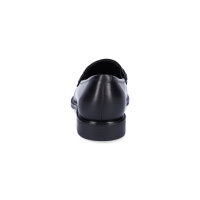 Tamaris Damen Leder Slipper schwarz