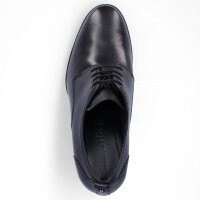 Tamaris Damen Leder Schn&uuml;rpumps schwarz