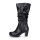 Tamaris Damen Stiefel schwarz