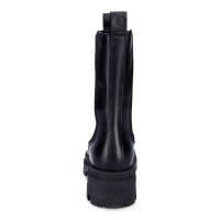 Tamaris Damen Leder Chelsea Boot schwarz