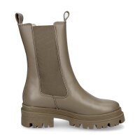 Tamaris Damen Leder Chelsea Boot salbei gr&uuml;n