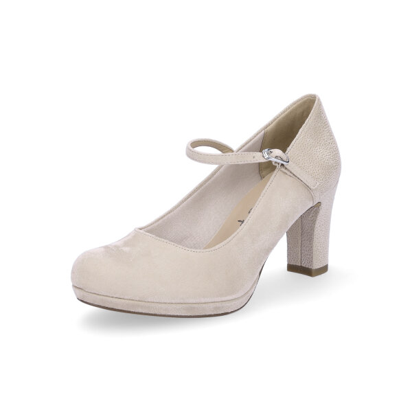 Tamaris Damen Pumps beige ivory