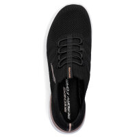 Skechers Damen Slip-on Sneaker Perfect Steps schwarz