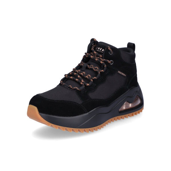 Skechers Damen Schn&uuml;rboot Street Hikes schwarz