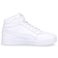 Puma Damen Sneaker Carina 2.0 Mid wei&szlig;