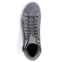 Legero Damen Leder High-Top Sneaker Tanaro 5.0 grau