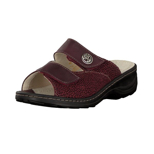 Fidelio Hallux Damen Pantolette rot