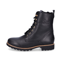 Panama Jack Damen Schnürstiefelette schwarz