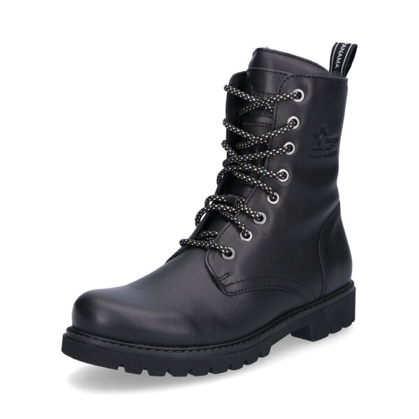 Panama Jack Damen Schn&uuml;rstiefelette schwarz
