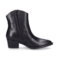 Tamaris Damen Leder Stiefelette schwarz