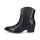 Tamaris Damen Leder Stiefelette schwarz