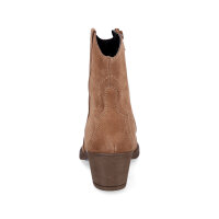 Tamaris Damen Leder Stiefelette braun