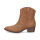 Tamaris Damen Leder Stiefelette braun
