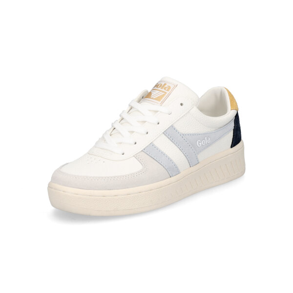 Gola Damen Sneaker Grandslam Trident wei&szlig; hellblau