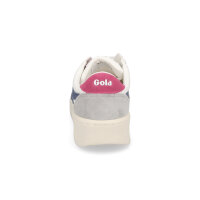 Gola Damen Sneaker Grandslam Trident wei&szlig; blau