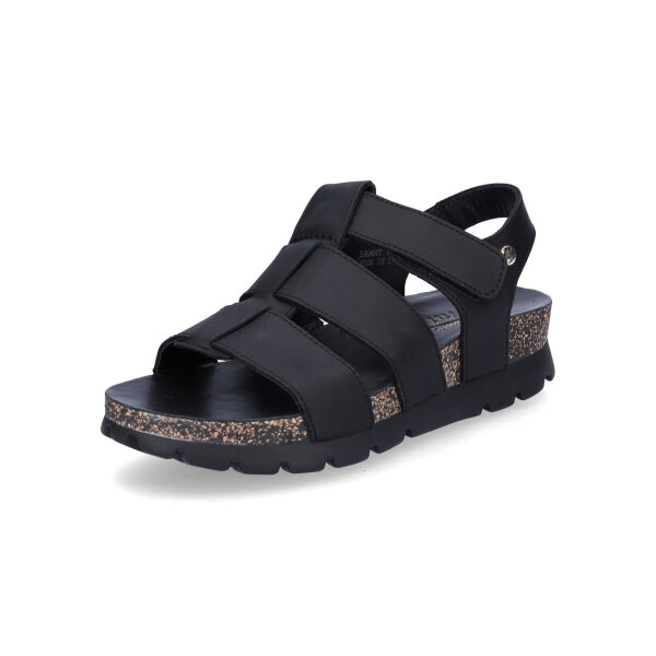 Panama Jack Damen Sandale schwarz