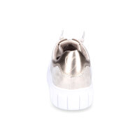 Marco Tozzi Damen Sneaker beige metallic