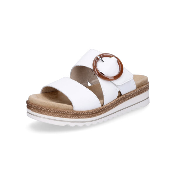 Remonte Damen Pantolette wei&szlig;