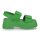 Buffalo Damen Sandale Aspha SND gr&uuml;n