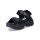 Buffalo Damen Plateau Sandale Binary 0 schwarz