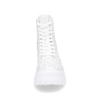 Buffalo Damen Schn&uuml;rboot Aspha RLD Bloom wei&szlig;