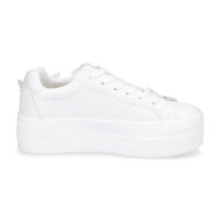 Buffalo Damen Plateau Sneaker Paired Butterfly wei&szlig;