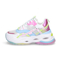 Buffalo Damen Sneaker Triplet Hollow weiß multi