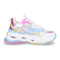 Buffalo Damen Sneaker Triplet Hollow weiß multi