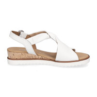 Gabor Damen Sandalette wei&szlig;