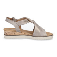 Gabor Damen Sandalette beige metallic